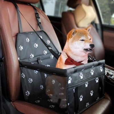 Easy Folding PVC Oxford Fabric Manufacturers Custom Pet Car Folding Seat Bag