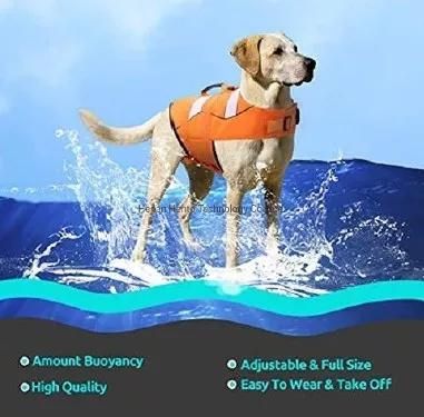 Pet Supplies Medium to Large Dogs Polyester Swimwear Dog Swimwear Life Jacket Clothes