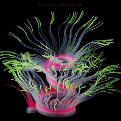 Silicone Simulation Variable Sea Anemone Fish Tank Ornament