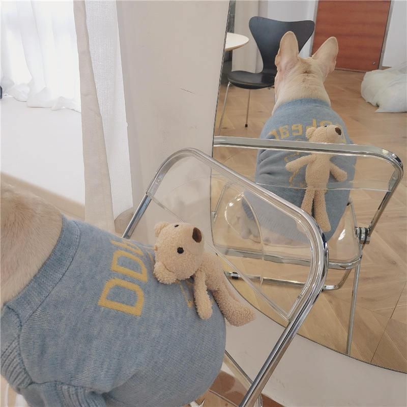 Dog Clothes Original Puppy, Coat Winter Sweatshirt Warm Sweater Dog Outfits Pet Clothes/