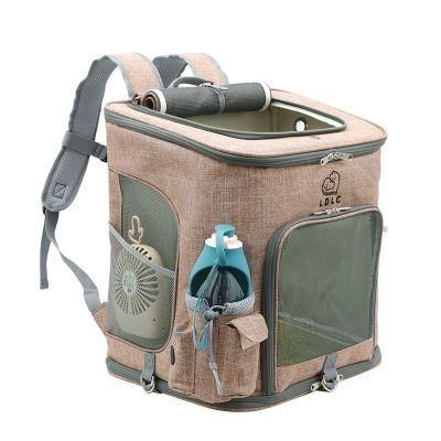 Cat Bag Autumn and Winter Pet out Bag Portable Cat Cage Breathable Dog Backpack