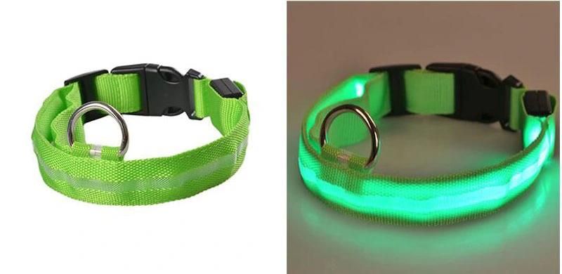Rechargeable Dog Collars LED Pet Collar Pet Supplies Pet Products