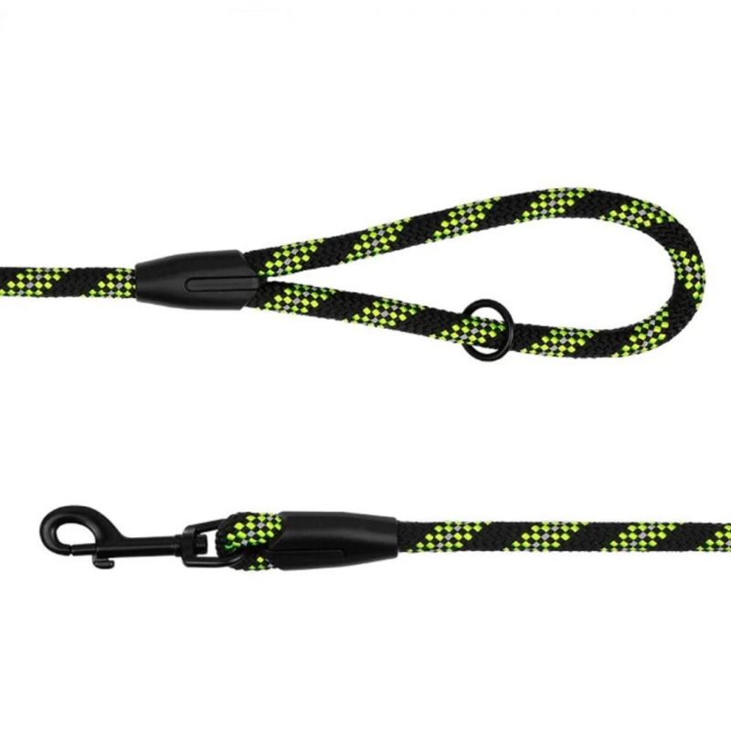 Wholesale Nylon Rope Dog Slip Leash with Reflective Thread for Dogs