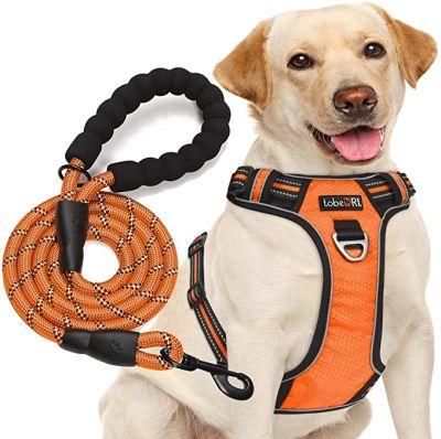 Amazon Hot Style XL Orange No Pull Dog Harness Set No Pull Dog Harness
