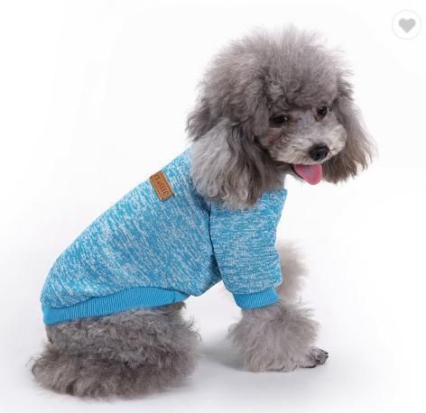 Pet Dog Sweater Warm Dog Pajamas Soft Cat Sweater Puppy Clothes Small Dogs Sweater Winter Doggie Sweatshirt