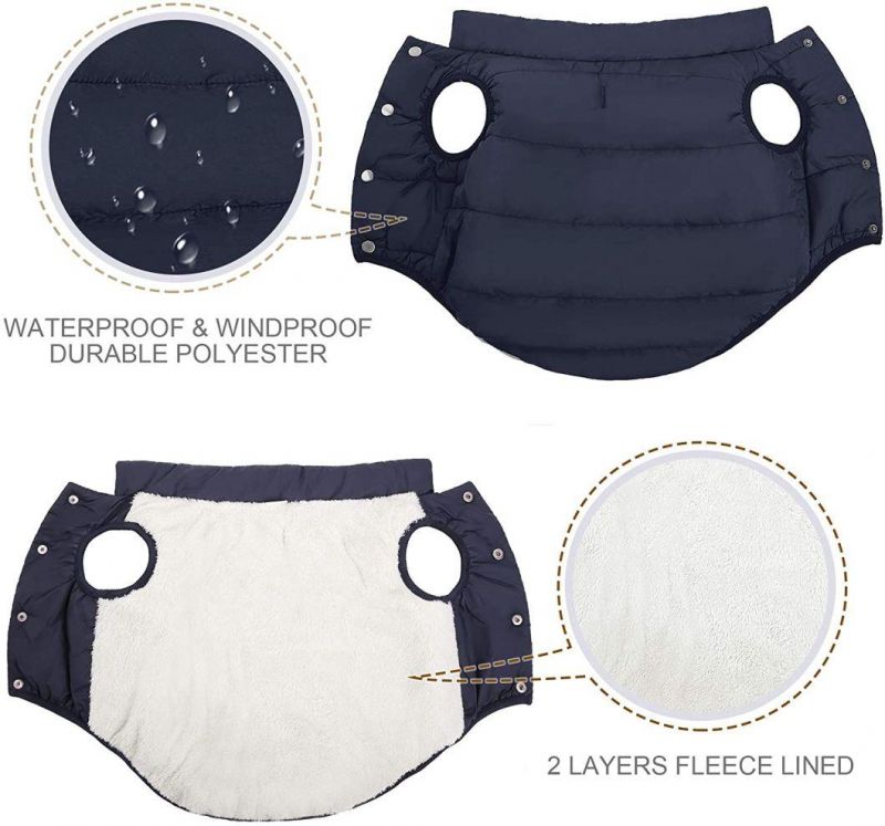 Windproof Dog Winter Coat Waterproof Dog Jacket