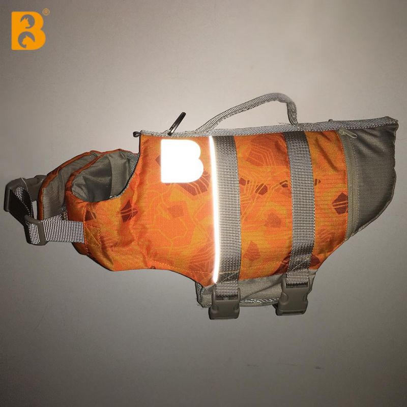 2022 Float Removable Machine Washable Reflective Dog Life Jacket