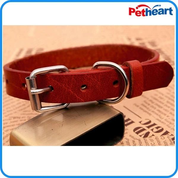 Factory Best Leather Pet Collar for Dogs (HP-106)