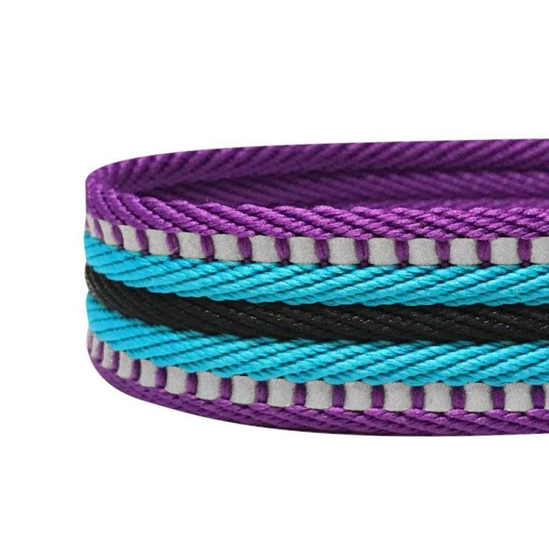 3m Reflective Multi-Colored Dog Leash Soft Polyester Webbing Pet Leashes