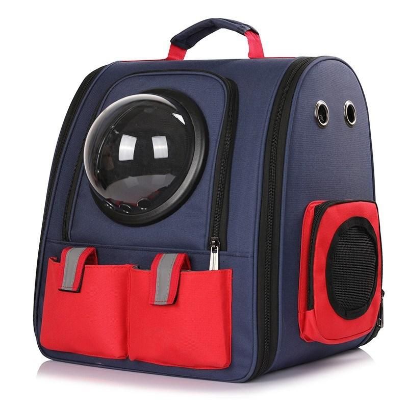 Wholesale Pet Carrier Waterproof Breathable Pet Bag Colorful Cat Dog Pet Backpack