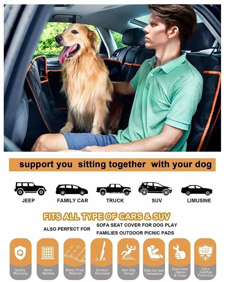 SUV Hammock Dog Car Seat Carrier Cover Mat for Dog Portable Dogs Hammock