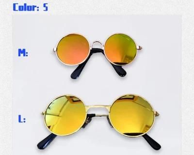 Eye Wear Round Shape Pet Glass Sunglasses Cat Accessories Eyeglass