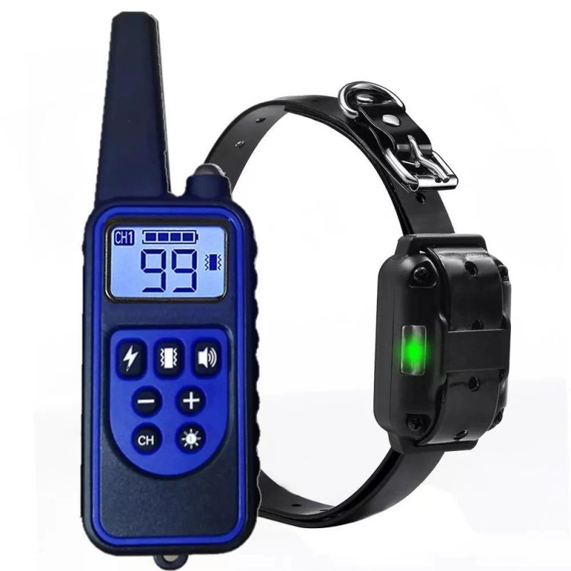 New Arrival Professional Electric Shock Pet Slave Dog Training Collar with Remote/Smart Dog Collar Trainer Pet Accessory