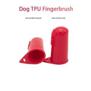 TPU Soft Bristles Chewable Toothbrush Custom Pet Teeth Cleaning Tool