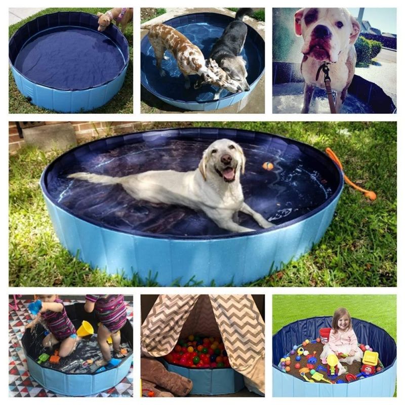 PVC Portable Dog Pool Bathing Tub Foldable Dog Pet Pool