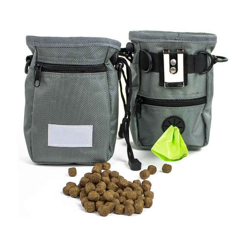 Dog Treat Pouch for Training with Poop Bag Dispenser