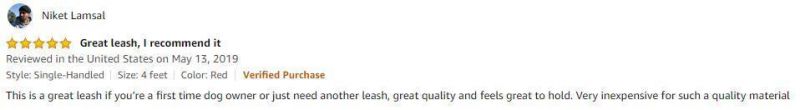 Professional Training Leash Double Handle Padded Dog Leash Reflective Pet Leads