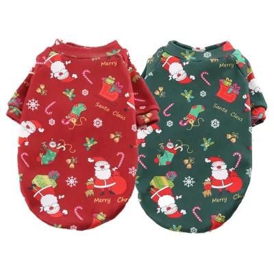 Manufacturer Wholesale Christmas Style Multi-Colors Warm Soft Winter Sweater Pet Dog Cloth