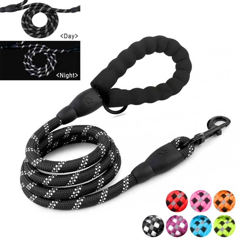 Strong Large Reflective Nylon Braided Climbing Rope Dog Leash