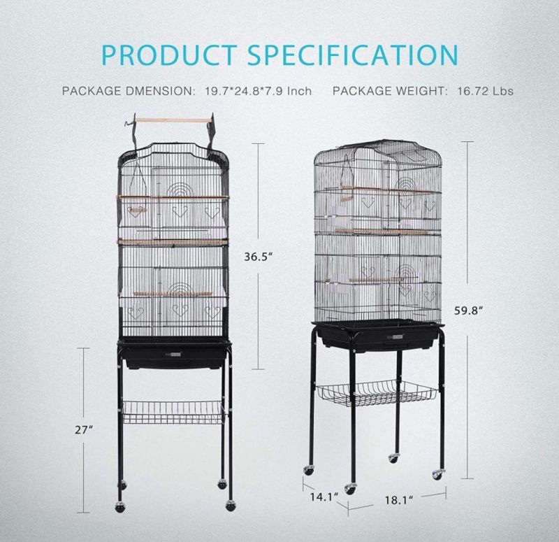 Top Reorder in Stock Customize OEM ODM 2022 Outdoor Wholesale Large Pet Bird Aviary Cages