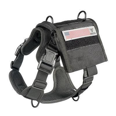 Manufacturer Service Dog Vest Outdoor Hunting Dog Harness No Pull K9 Reflective Tactical Dog Harness
