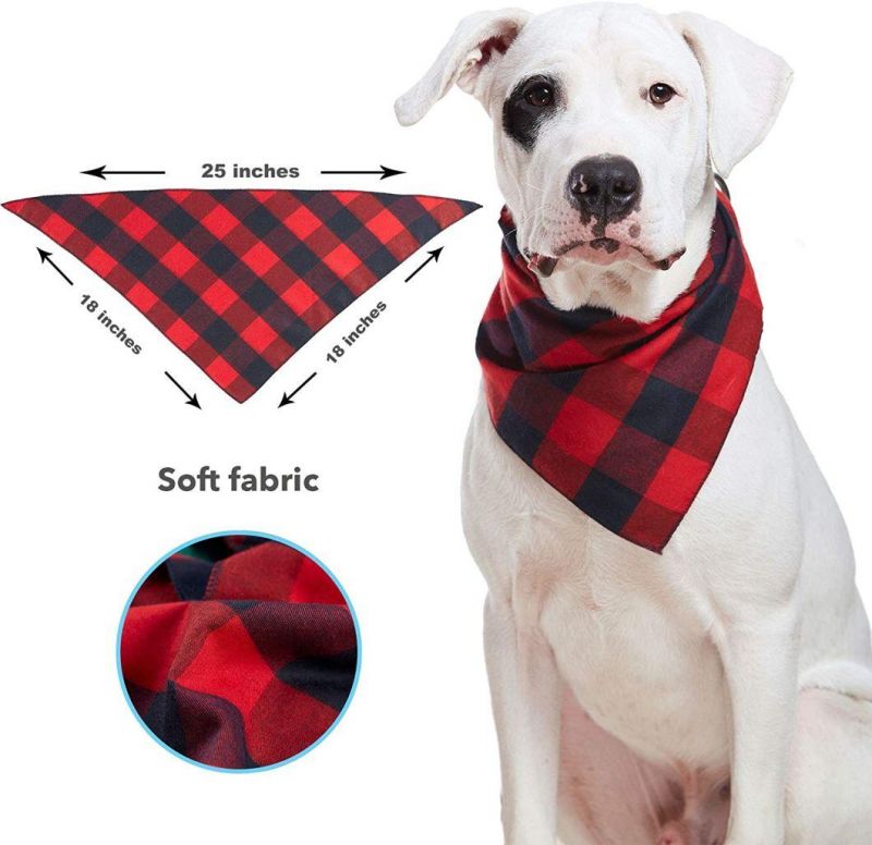 Cotton Bandanas Handkerchiefs Scarfs Triangle Bibs Accessories