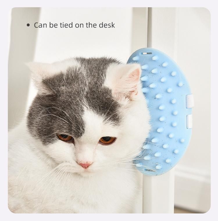 2-in-1 Portable Hair Removal Pet Cat Massage Brush