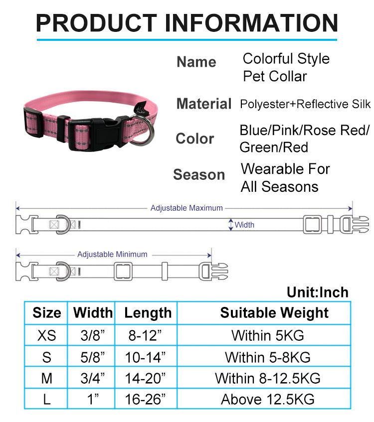 Comfort Breathable Soft Pet Harness Nylon Dog Collar Leash and Harness Set