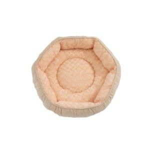 Hexagonal Soft Dog and Cat Bed Orthopedic Pet Bed OEM Color and Sizes