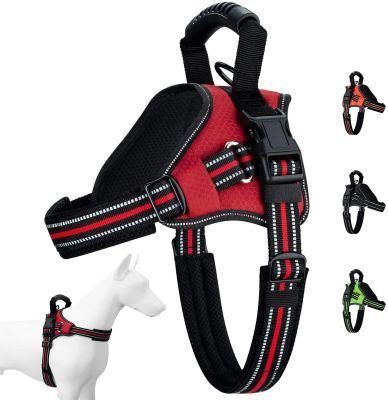 Customized Dog Harness No-Pull Adjustable Dog Vest with Training Handle