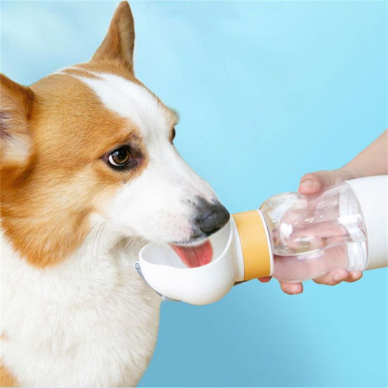 Pet Water Cup Cat Bottle Portable Outdoor Feeding Water Cup