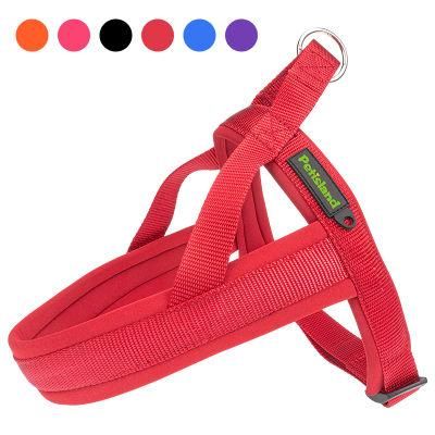 Noeprene Solid Color Nylon Webbing Dog Harness