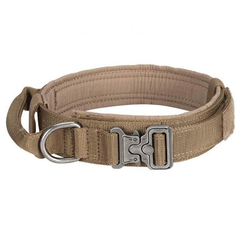 Adjustable Luxury Tactical Harness Service Dog Collar and Leash