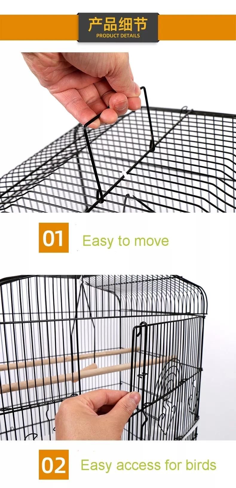 Factory Direct Large Parrot Cage Outdoor Multi Layer Bird Cage