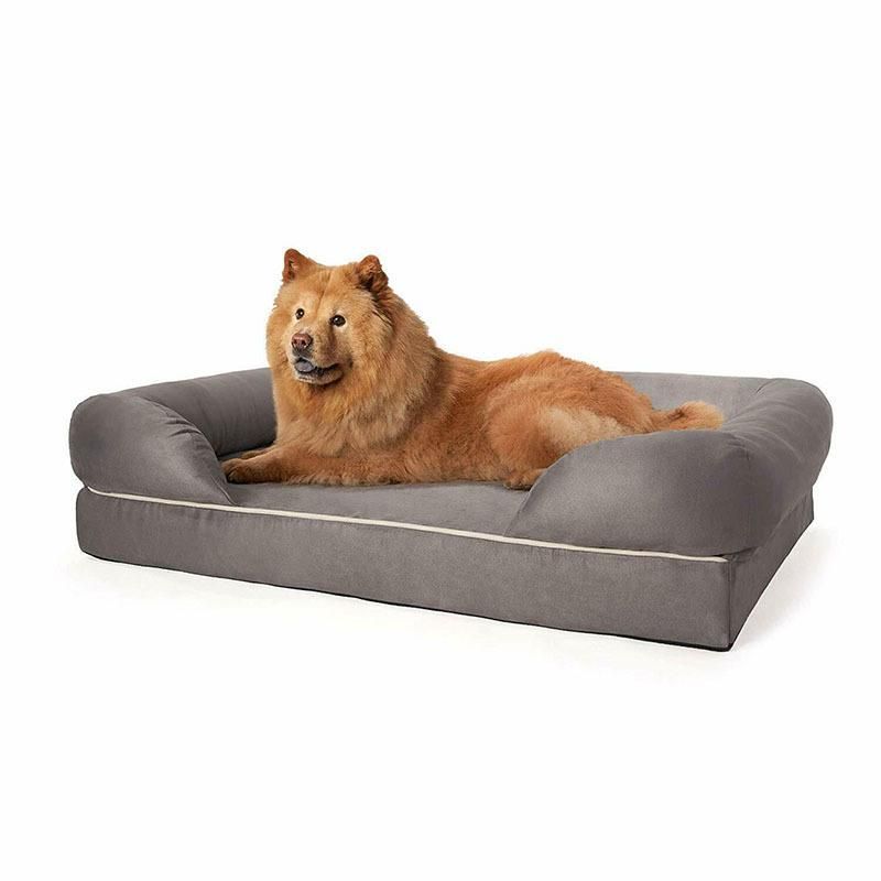 Waterproof Memory Foam Pet Bed with Washable Cover