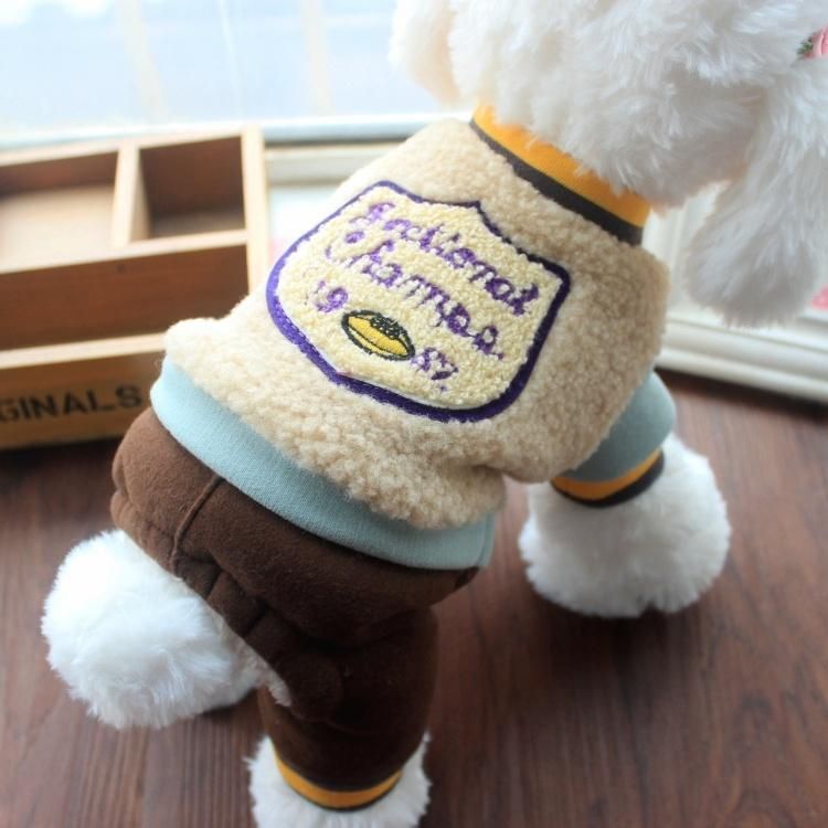 Good Quality Wholesale Cute, Pet Apparel Fashion Elegant Autumn Winter English Style Jacket Coat Outweare for Dogs