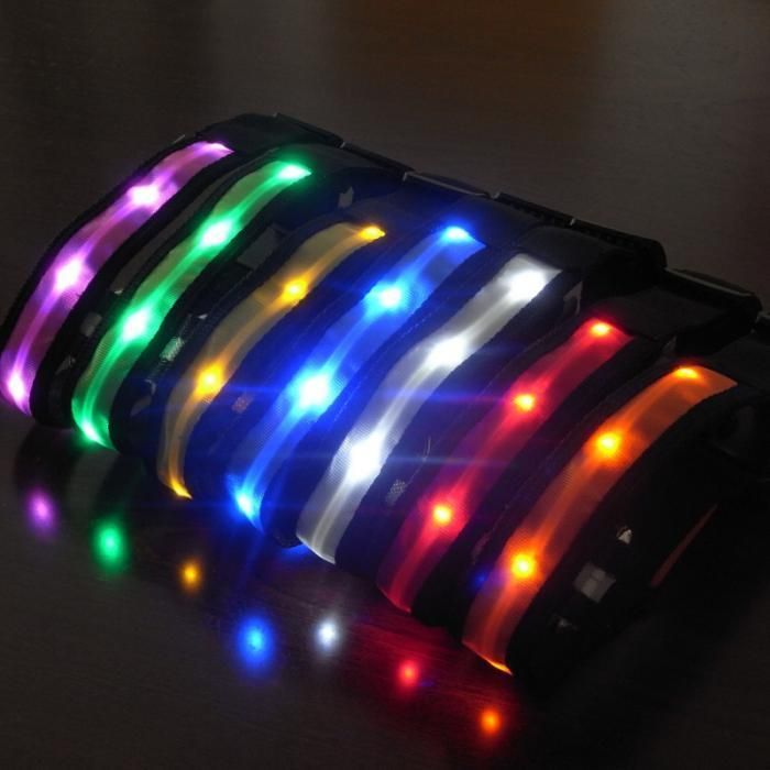 Nylon LED Pet Collar Night Safety Anti-Lost LED Dog Collar Pet Products
