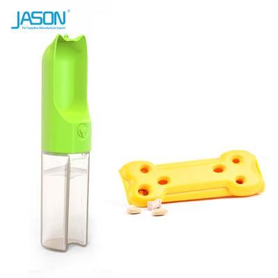 Travel and Pet Supplies Soft Mouth Water Feeder Portable Plastic Dog Drinking Water Bottle