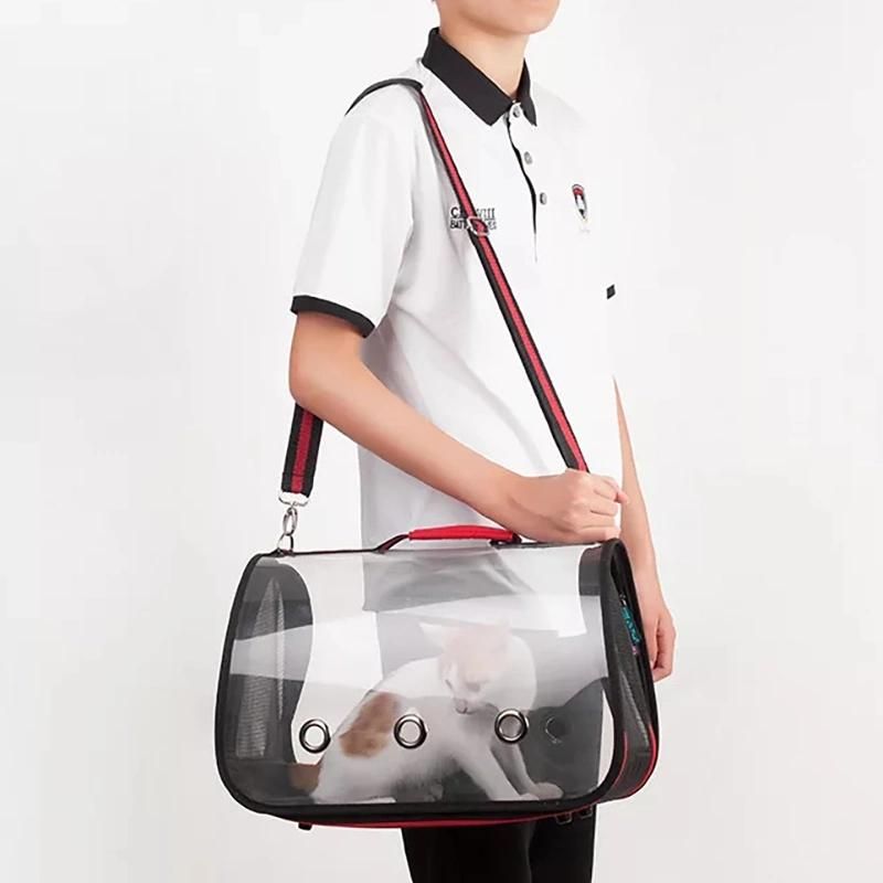 PVC Material New Casual Breathable Clear Pet Carrier