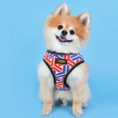 Classic Dog Harness Innovative Mesh No Pull Custom Design Soft Nylon Padded Breathable Pet Cat Harness