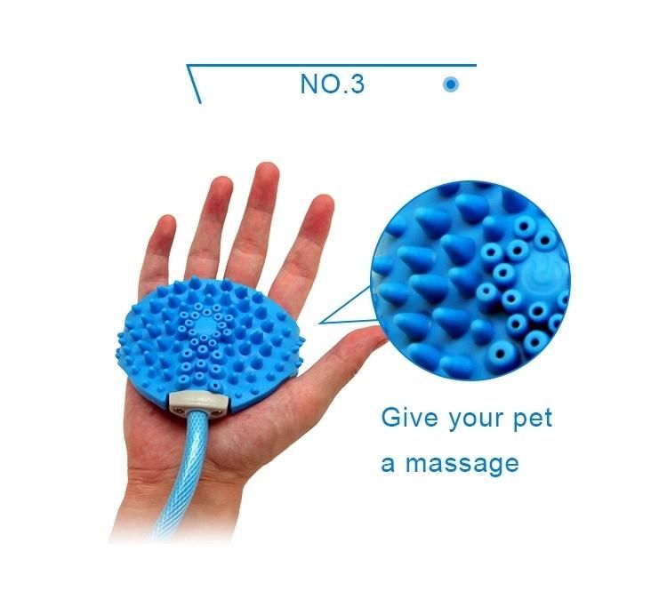 East Pet Accessories Bathing Tool Sprayer Shower, Dog Massage Design Clean Brush, Cat Wash Grooming Gloves