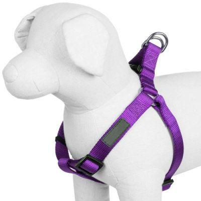 Classic Solid Dark Orchid Color Adjustable Dog Harness