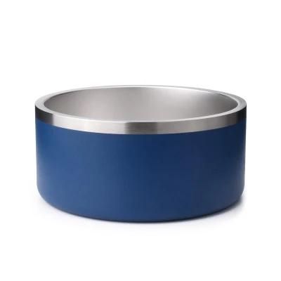 Stainless Steel Insulated Dog Water Bowl Food Container Cat Bood Bowl Water Container in 64oz
