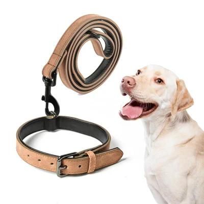 New Comfortable Xs S M L Microfiber Leather Cotton Collar for Dog