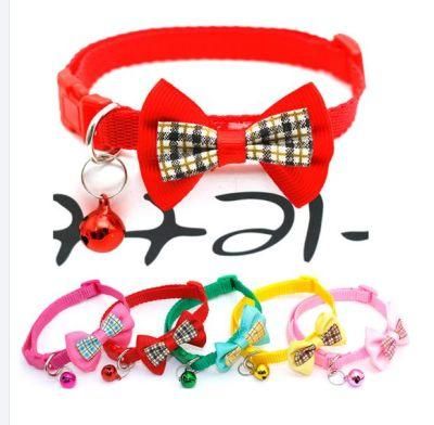 Top Selling Bell Bowknot Dog Cat Collar