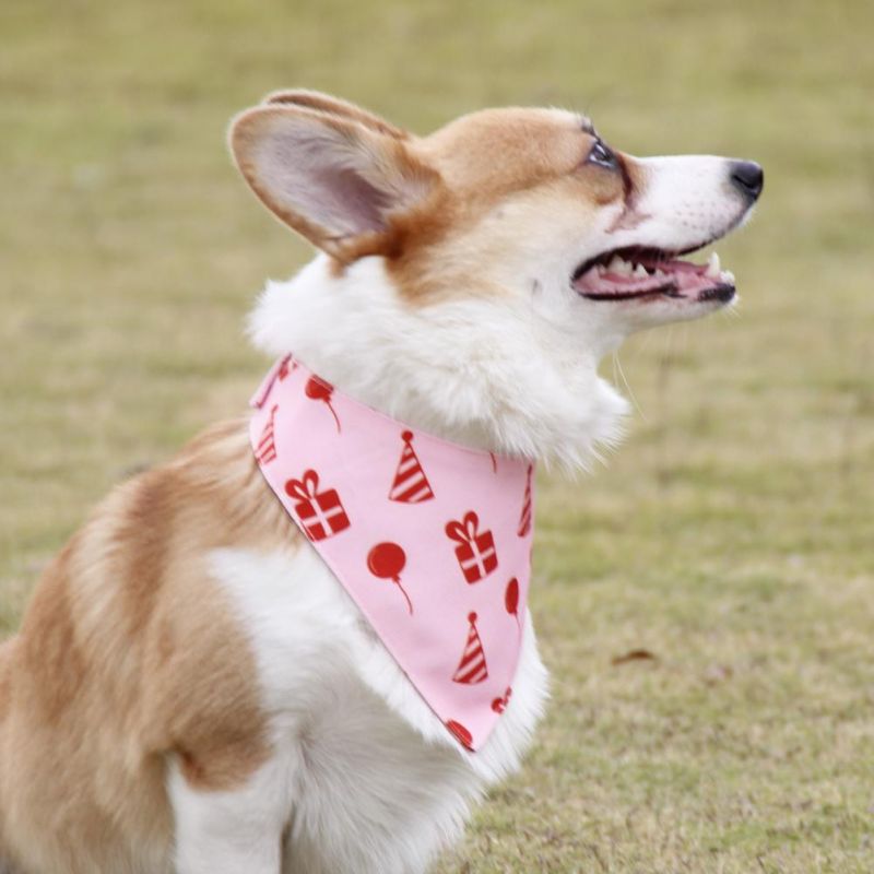 Wholesale Fashion Durable Adjustable Cute Pet Triangle Scarf