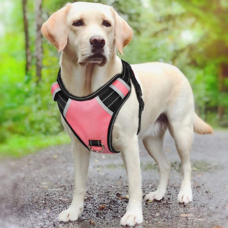 Pet Reflective Oxford Soft Vest Dog Harness