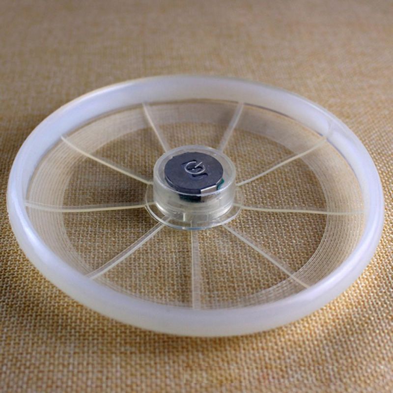 LED Light up Frisbee Multi Function Luminous Throwing Toys