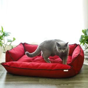 Hot Sale and Cheap Price Indoor Expandable Washable Oxford Pet Dog Bed