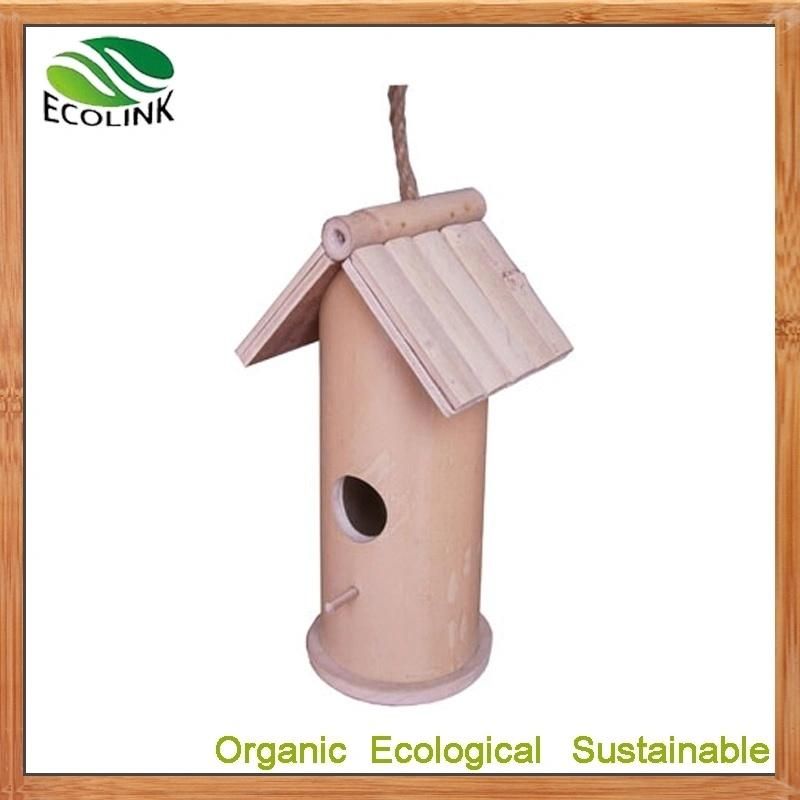 Custom Designer 100% Natural Bamboo Pet House for Bird